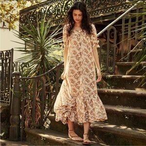 DOEN Mariposa Dress Canyon Floral Sz Small